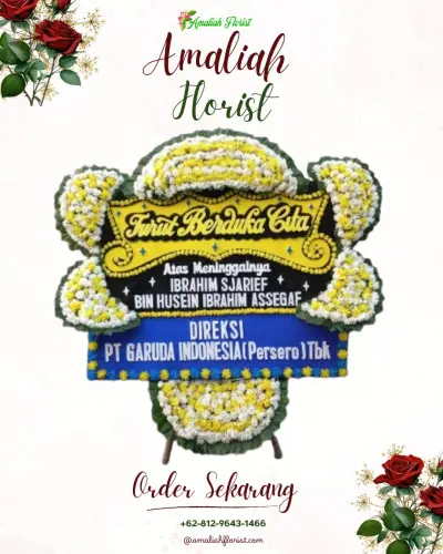 Papan Bunga Duka di Ngadirojo